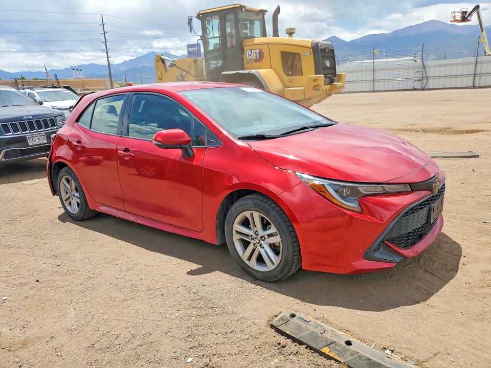 2021 Toyota Corolla VIN JTNB4MBE1M3132262 COPART salvage auction — REAR END, Co - Salvage Title, sold $7,100 on 2026-07-06 (photo 4)