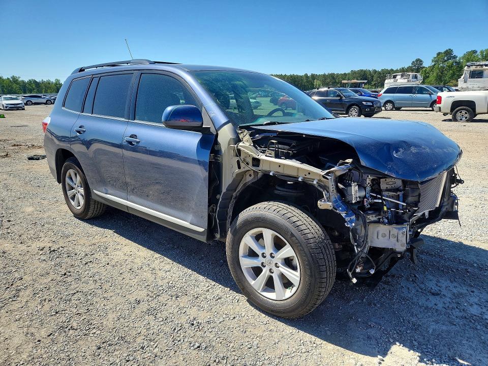 2012 Toyota VIN 5TDZK3EH8CS085401 COPART salvage auction — FRONT END, Nc - Salvage Certificate Of Title, sold $2,950 on 2026-07-06 (photo 4)