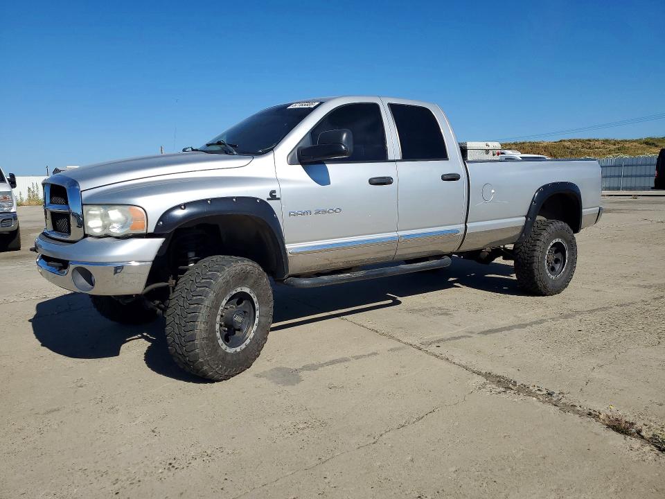 2004 Dodge Ram 2500 VIN 3D7KU28C04G147093 COPART salvage auction — SIDE, Ca - Dis/Dlr/Exp App For Dup Clean (P), sold $4,300 on 2026-08-27 (photo 1)