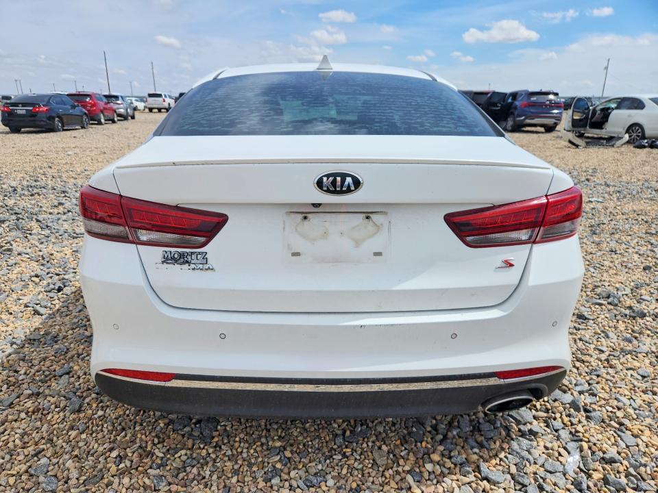 2018 Kia Optima VIN 5XXGT4L31JG240466 COPART salvage auction — SIDE, Tx - Salvage Vehicle Title, sold $575 on 2026-07-28 (photo 6)