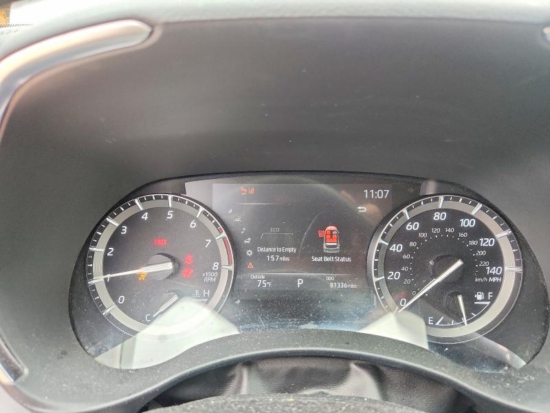 2020 Toyota VIN 5TDYZRAH9LS031041 COPART salvage auction — FRONT END, AL - CERT OF TITLE-SALVAGE TITLE, sold $15,100 on 2026-07-29 (photo 9)