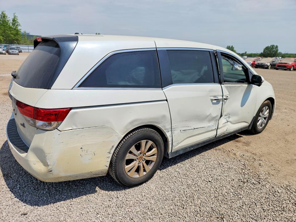 2016 Honda Odyssey VIN 5FNRL5H64GB509640 COPART salvage auction — SIDE, On - Permit Salvage, sold $3,800 on 2026-07-02 (photo 3)
