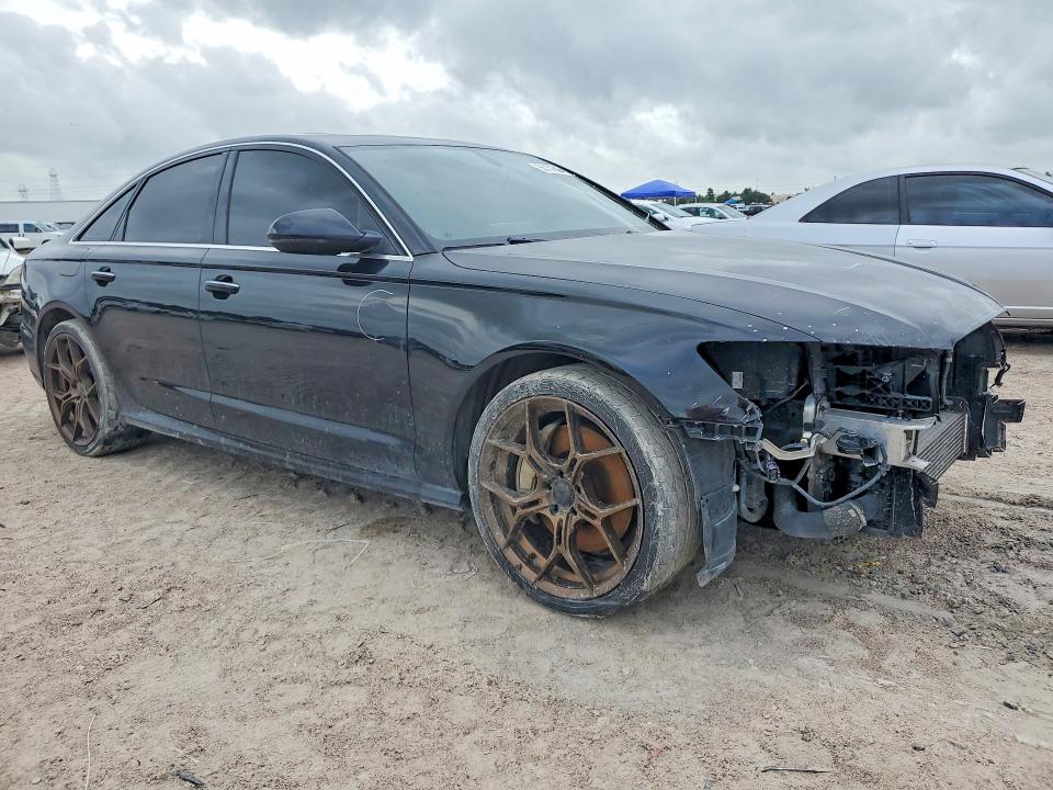 2016 Audi A6 VIN WAUGFAFC0GN178795 COPART salvage auction — FRONT END, Tx - Salvage Vehicle Title, sold $3,100 on 2026-07-02 (photo 4)