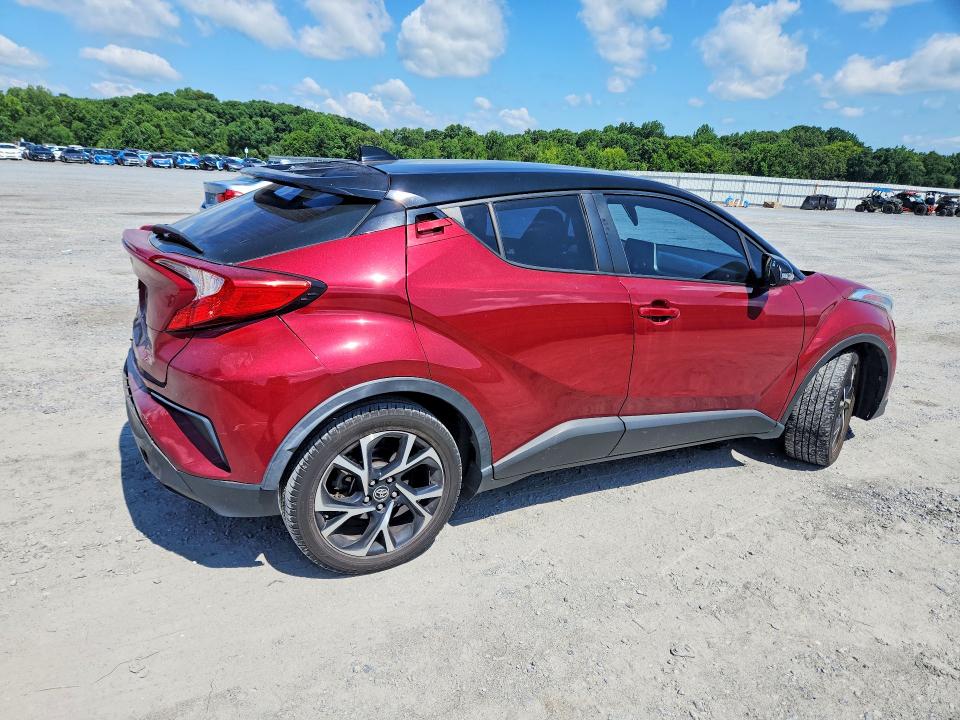 2019 Toyota C-hr VIN NMTKHMBXXKR072762 COPART salvage auction — REAR END, Nc - Salvage Certificate Of Title, sold $750 on 2026-07-29 (photo 3)