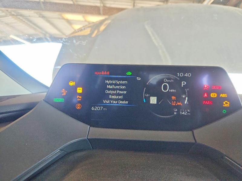 2024 Toyota Prius prime VIN JTDACACU0R3037013 COPART salvage auction — FRONT END, CA - SALVAGE CERTIFICATE, sold $7,900 on 2026-07-16 (photo 9)