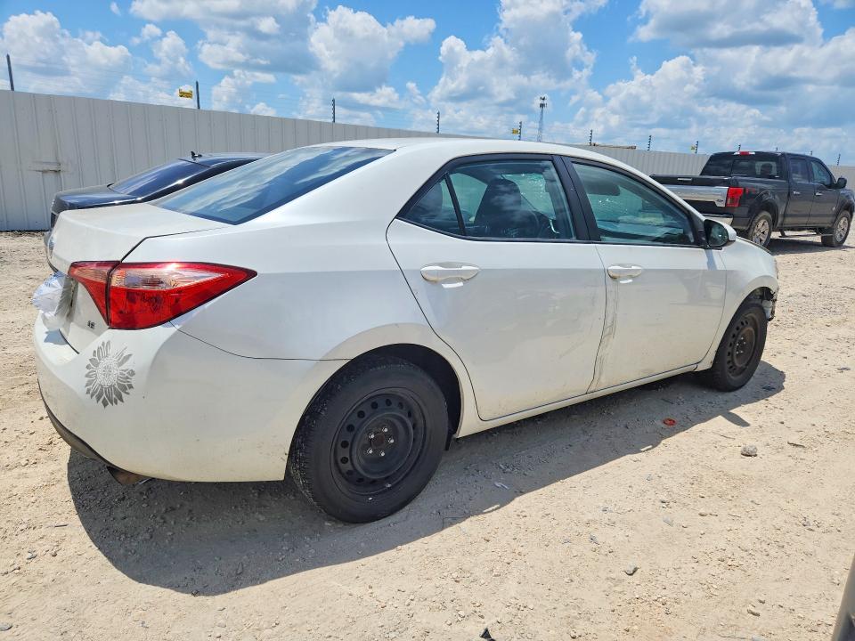 2018 Toyota Corolla VIN 5YFBURHEXJP805724 COPART salvage auction — FRONT END, WV - CERTIFICATE OF TITLE, sold $275 on 2026-07-21 (photo 3)