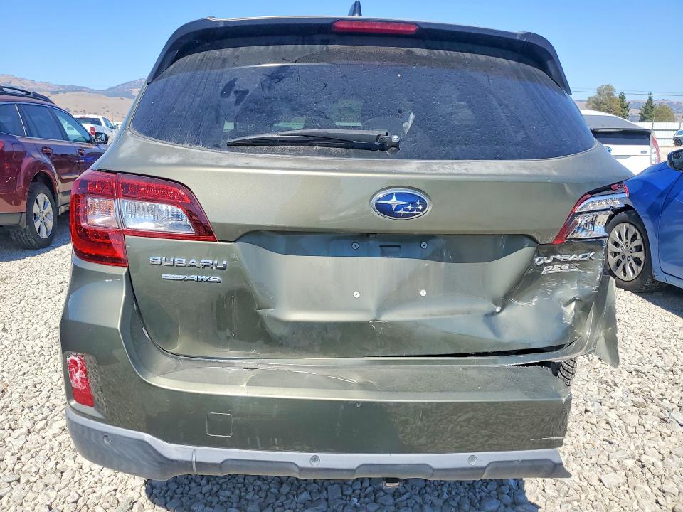 2017 Subaru VIN 4S4BSATCXH3429263 COPART salvage auction — REAR END, CA - SALVAGE CERTIFICATE, sold $1,850 on 2026-07-02 (photo 6)