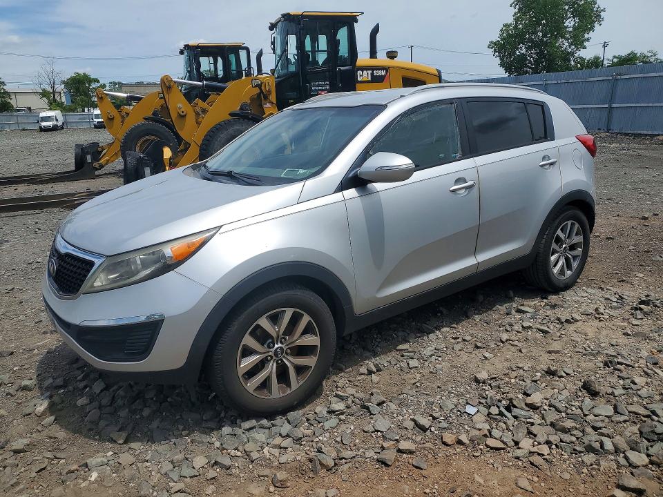 2014 Kia Sportage VIN KNDPBCAC1E7573541 COPART salvage auction — SIDE, NY - CERTIFICATE OF TITLE, sold $1,550 on 2026-07-02 (photo 1)