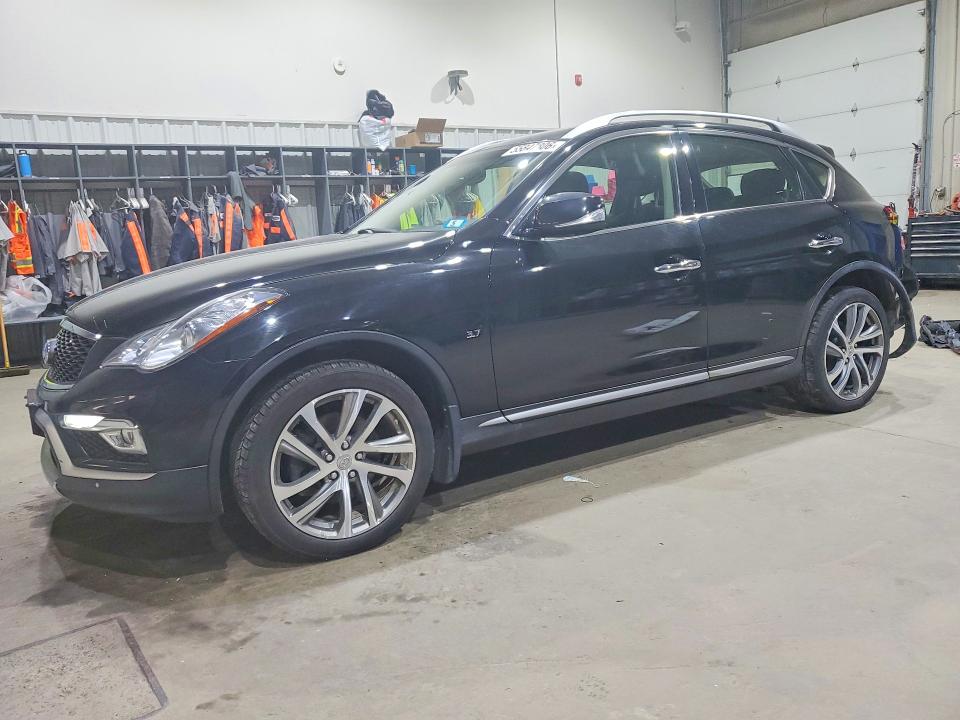 2016 Infiniti VIN JN1BJ0RR4GM271608 COPART salvage auction — REAR END, Nh - Cert Of Title-Salvage, sold $150 on 2026-07-21 (photo 1)