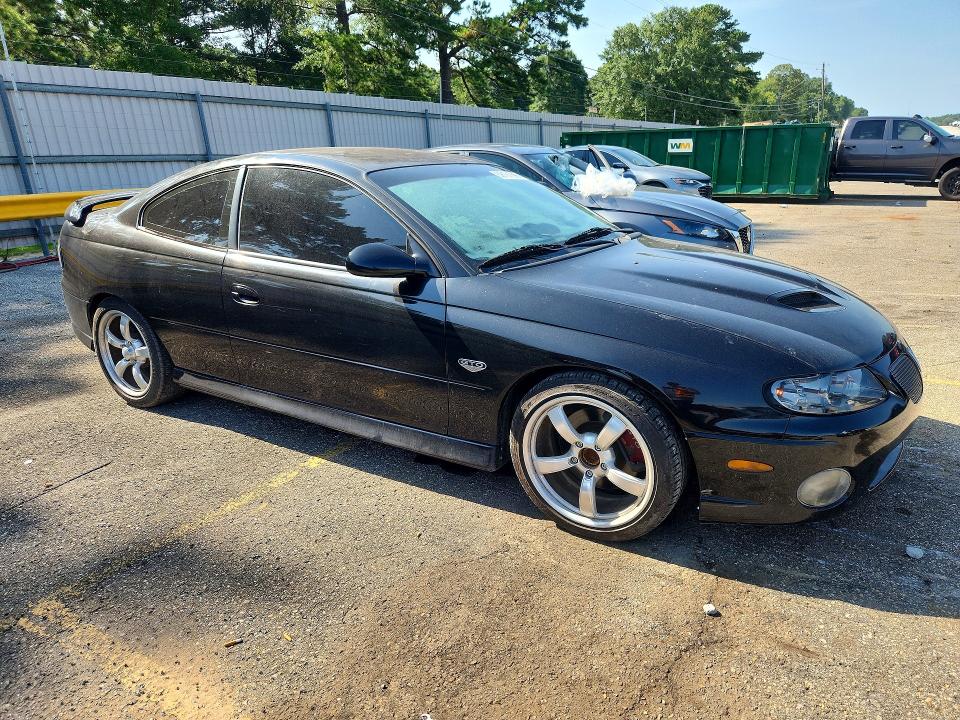 2006 Pontiac Gto VIN 6G2VX12UX6L820026 COPART salvage auction — WATER/FLOOD, Al - Cert Of Title-Flood Salvage, sold $250 on 2026-07-27 (photo 4)