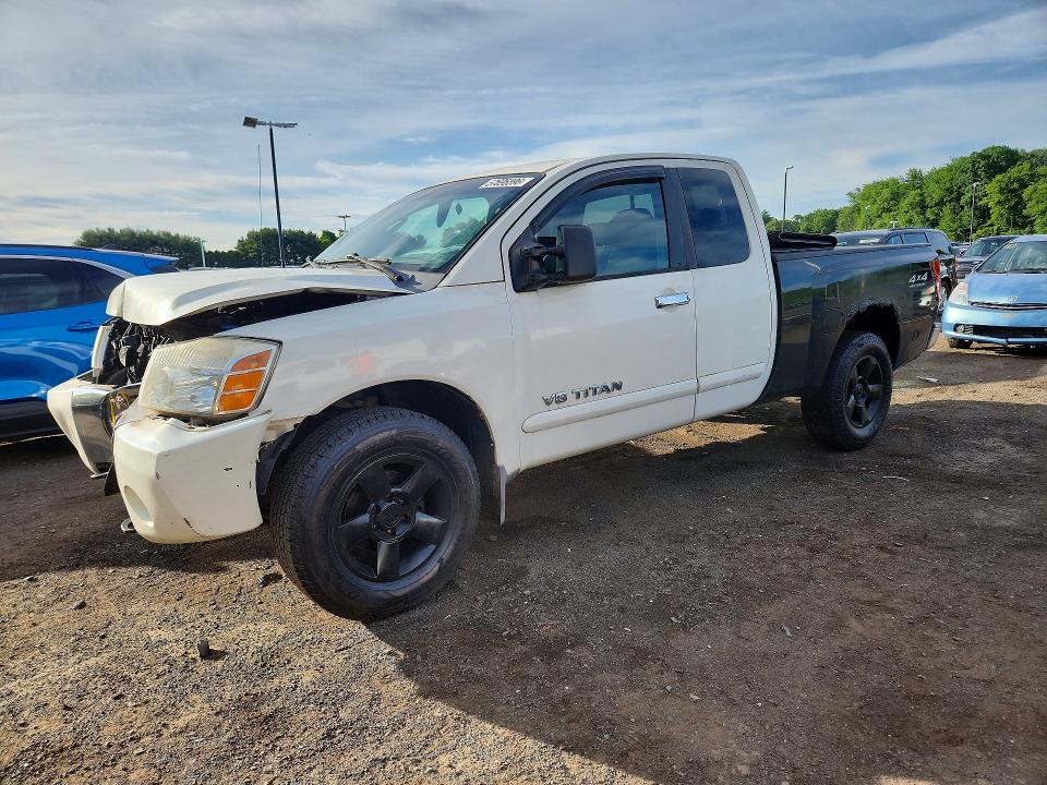 2006 Nissan TITAN VIN 1N6AA06B76N537855 — COPART salvage auction photo