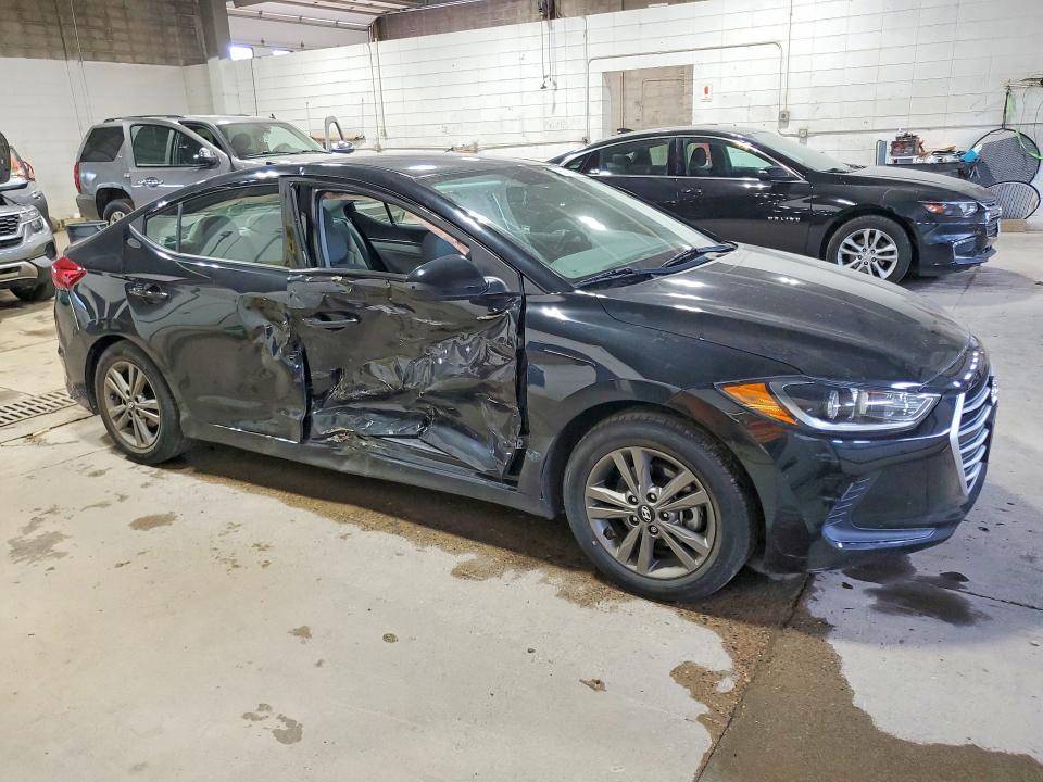 2018 Hyundai VIN 5NPD84LF4JH394852 COPART salvage auction — SIDE, Mn - Cert Of Title-Salvage, sold $1,400 on 2026-07-09 (photo 4)