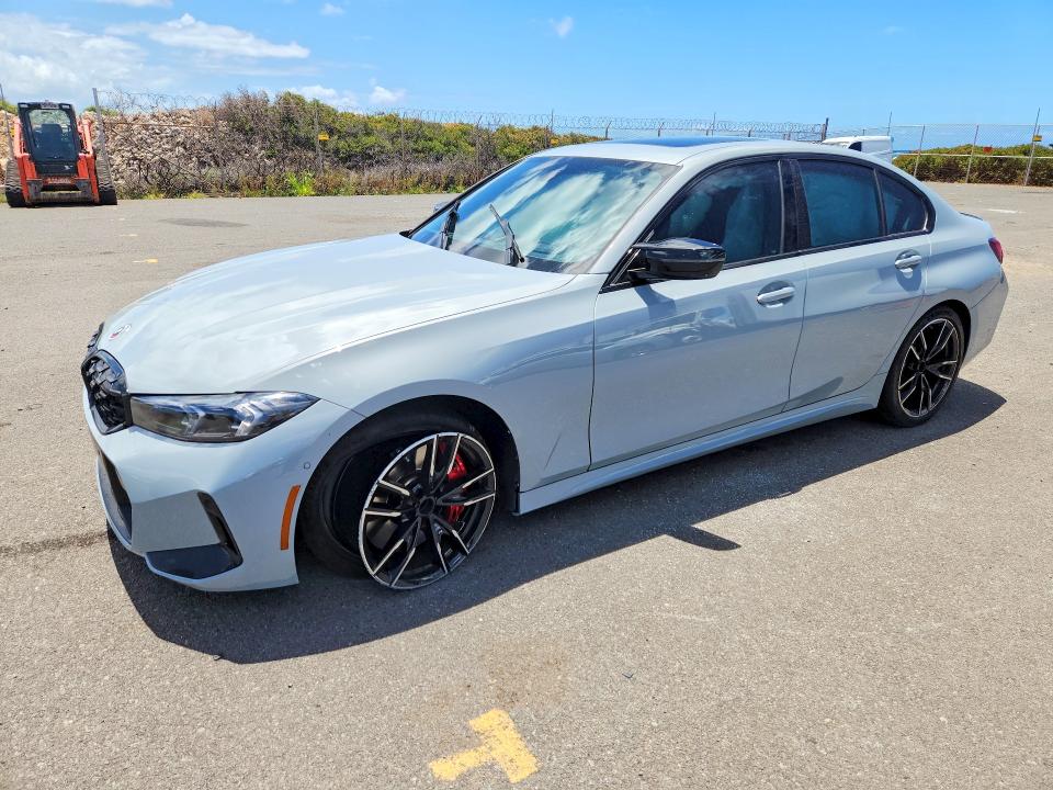 2023 BMW M3 VIN 3MW49FF09P8C89815 COPART salvage auction — FRONT END, HI - CERTIFICATE OF SALVAGE, sold $15,200 on 2026-10-05 (photo 1)