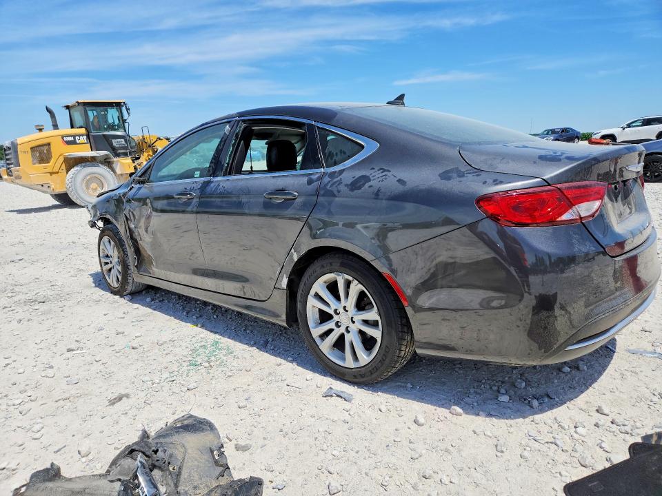 2017 Chrysler 200 VIN 1C3CCCAB0HN507649 COPART salvage auction — FRONT END, Mi - Certificate Of Title, sold $900 on 2026-07-02 (photo 2)