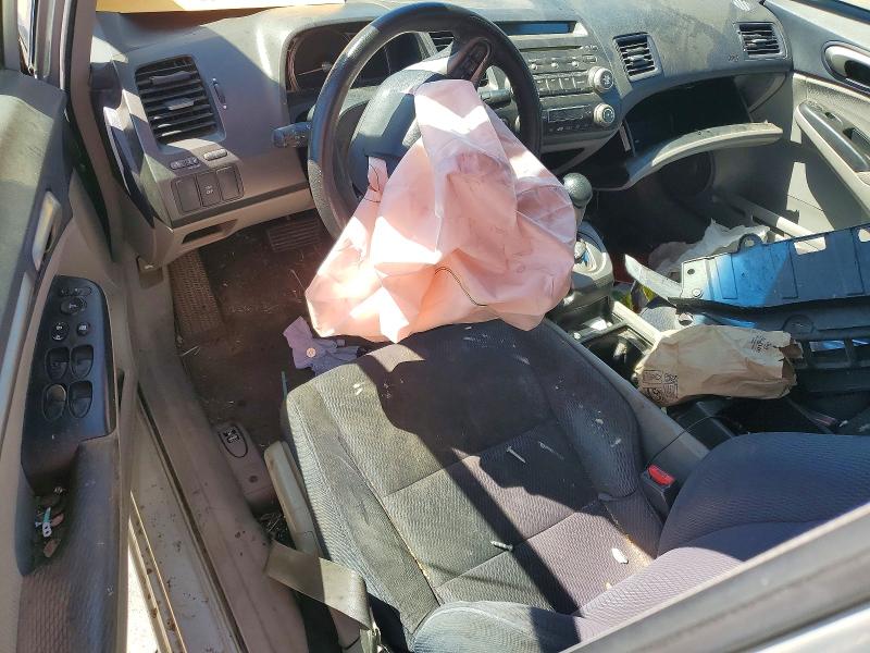 2010 Honda Civic VIN JHMFA3F27AS007498 COPART salvage auction — FRONT END, Ca - Salvage Certificate, sold $125 on 2026-07-13 (photo 8)