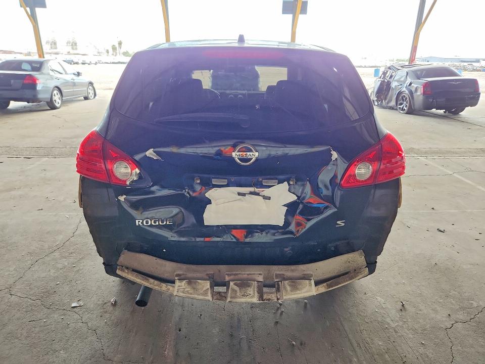 2008 Nissan Rogue sport VIN JN8AS58T88W008824 COPART salvage auction — REAR END, Az - Cert Of Title - Salvage, sold $250 on 2026-07-06 (photo 6)