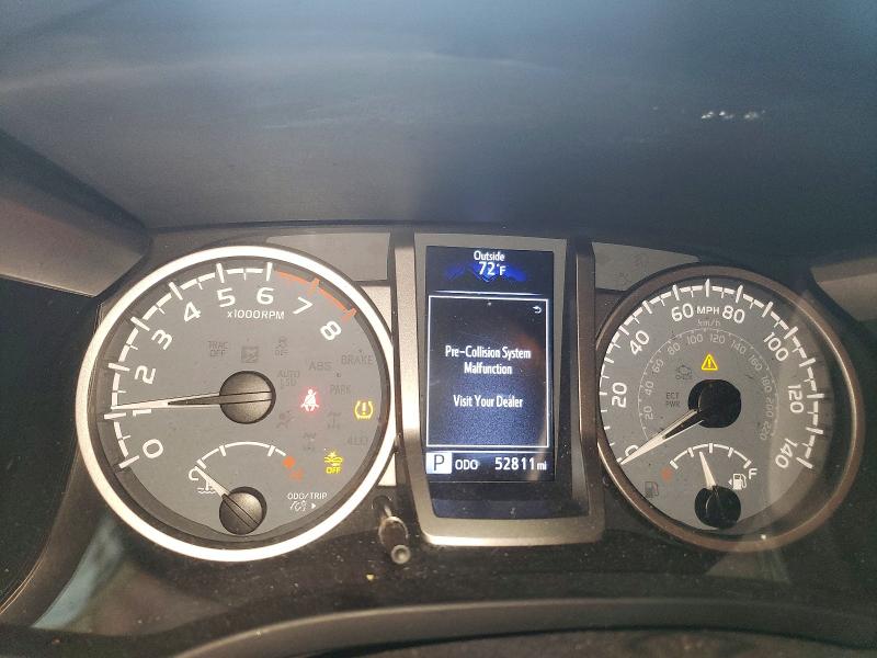 2023 Toyota Tacoma VIN 3TMCZ5AN0PM596910 COPART salvage auction — REAR END, Mn - Cert Of Title-Salvage, sold $12,300 on 2026-07-09 (photo 9)