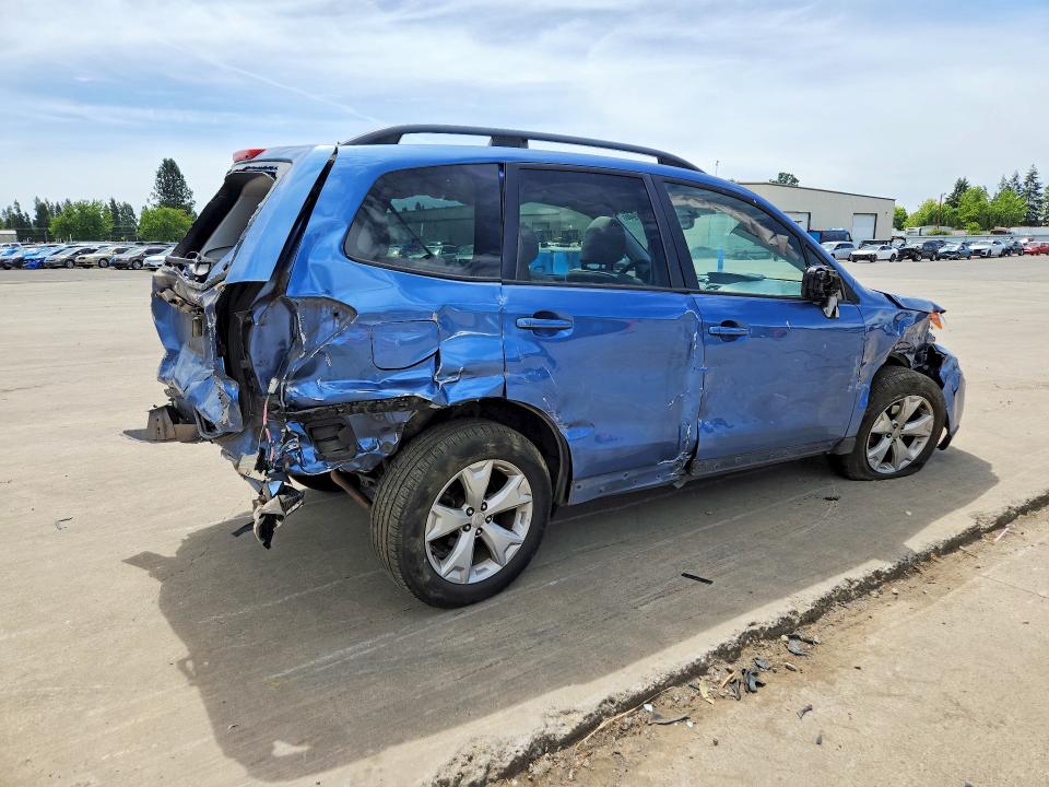 2015 Subaru Forester VIN JF2SJADC4FH814129 COPART salvage auction — REAR END, OR - SALVAGE TITLE CERTIFICATE, sold $1,450 on 2026-09-14 (photo 3)