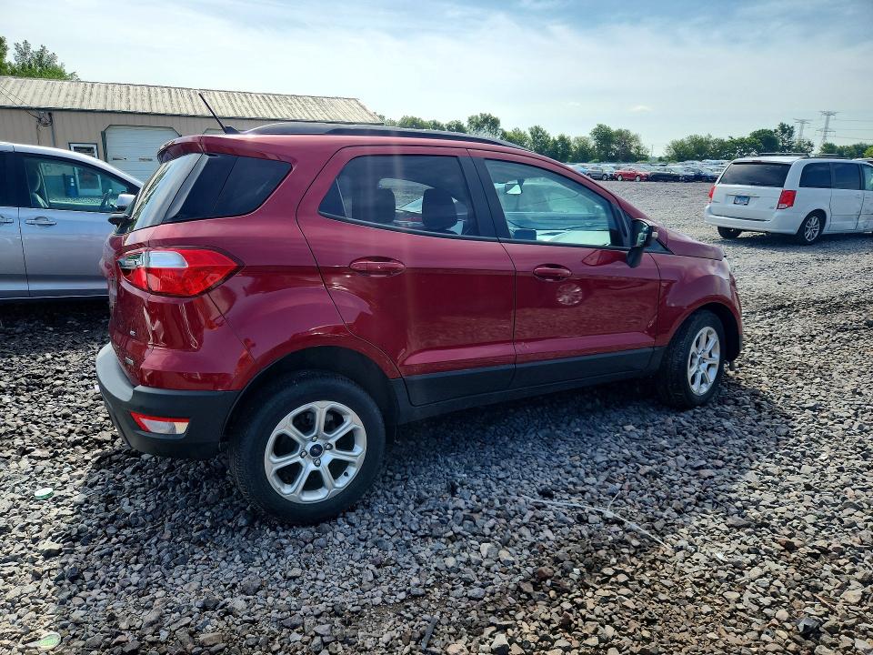 2018 Ford Ecosport VIN MAJ3P1TEXJC222766 COPART salvage auction — FRONT END, Il - Salvage Certificate, sold $1,900 on 2026-07-27 (photo 3)