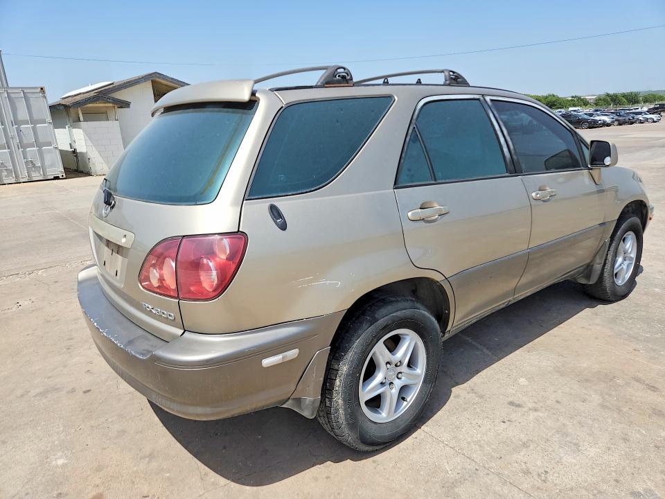 1999 Lexus Rx VIN JT6GF10U5X0035771 COPART salvage auction — NORMAL WEAR, Tx - Certificate Of Title (P), sold $650 on 2026-07-09 (photo 3)