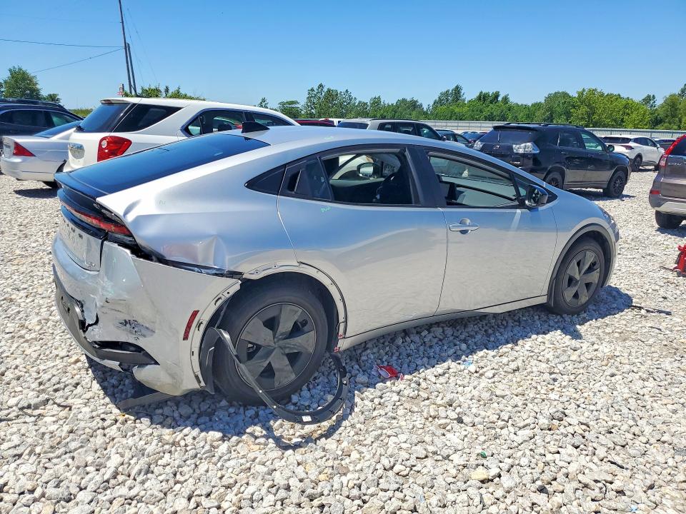 2026 Toyota Prius VIN JTDACAAU3T3072798 COPART salvage auction — SIDE, MI - CERT OF TITLE-SALVAGE VEHICLE, sold $10,100 on 2026-07-09 (photo 3)