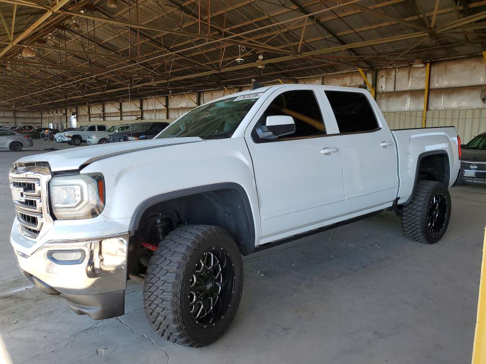 2016 Gmc SIERRA VIN 3GTP1MEC0GG288209 COPART salvage auction — FRONT END, Az - Cert Of Title - Salvage, sold $6,900 on 2026-07-27 (photo 1)