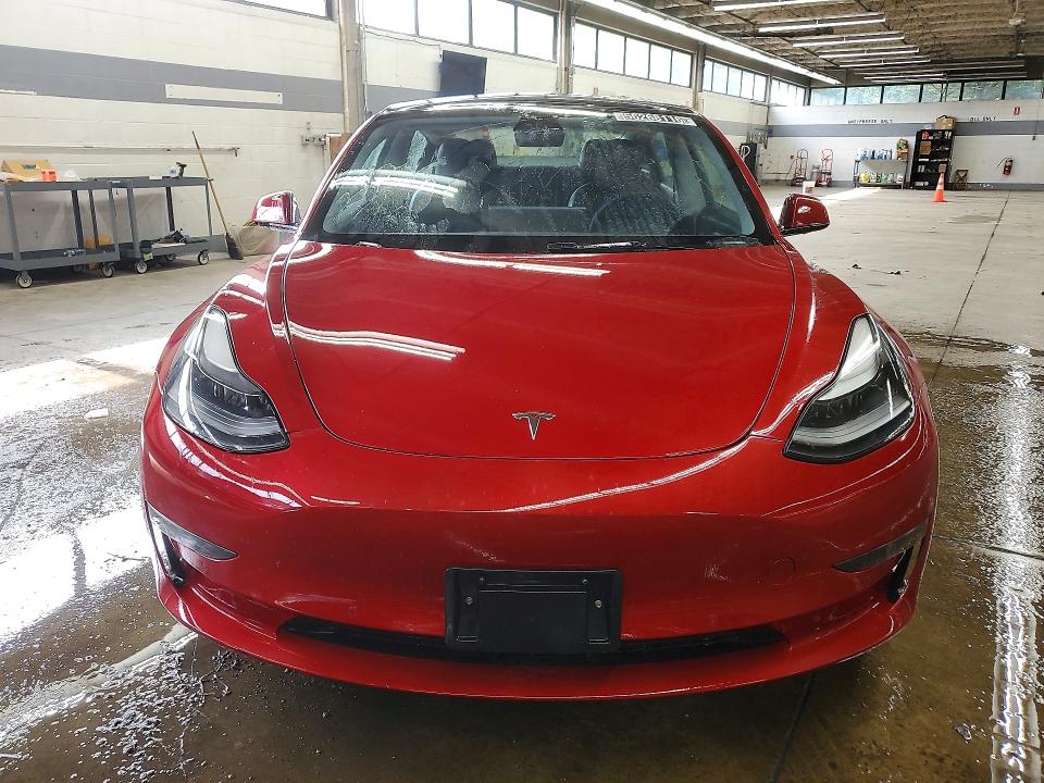 2022 Tesla Model 3 VIN 5YJ3E1EA9NF368840 COPART salvage auction — REAR END, Il - Salvage Certificate, sold $4,600 on 2026-07-15 (photo 5)