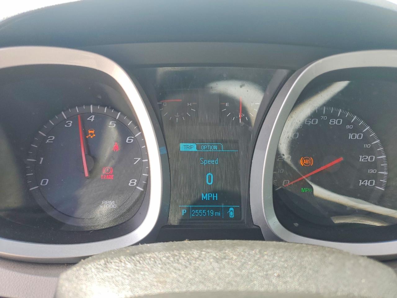 2013 Chevrolet Equinox VIN 2GNALBEK6D6281985 COPART salvage auction — Front End, TX - SALVAGE VEHICLE TITLE, sold $775 on 2026-07-09 (photo 9)