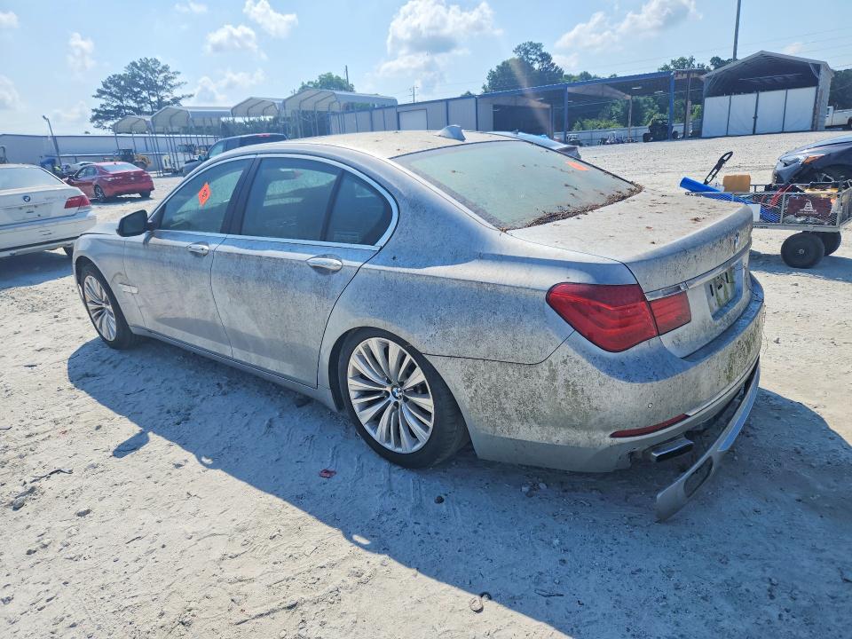 2013 BMW 7er VIN WBAYA6C57DD143842 COPART salvage auction — MECHANICAL, Ga - Certificate Of Title (P), sold $625 on 2026-07-13 (photo 2)
