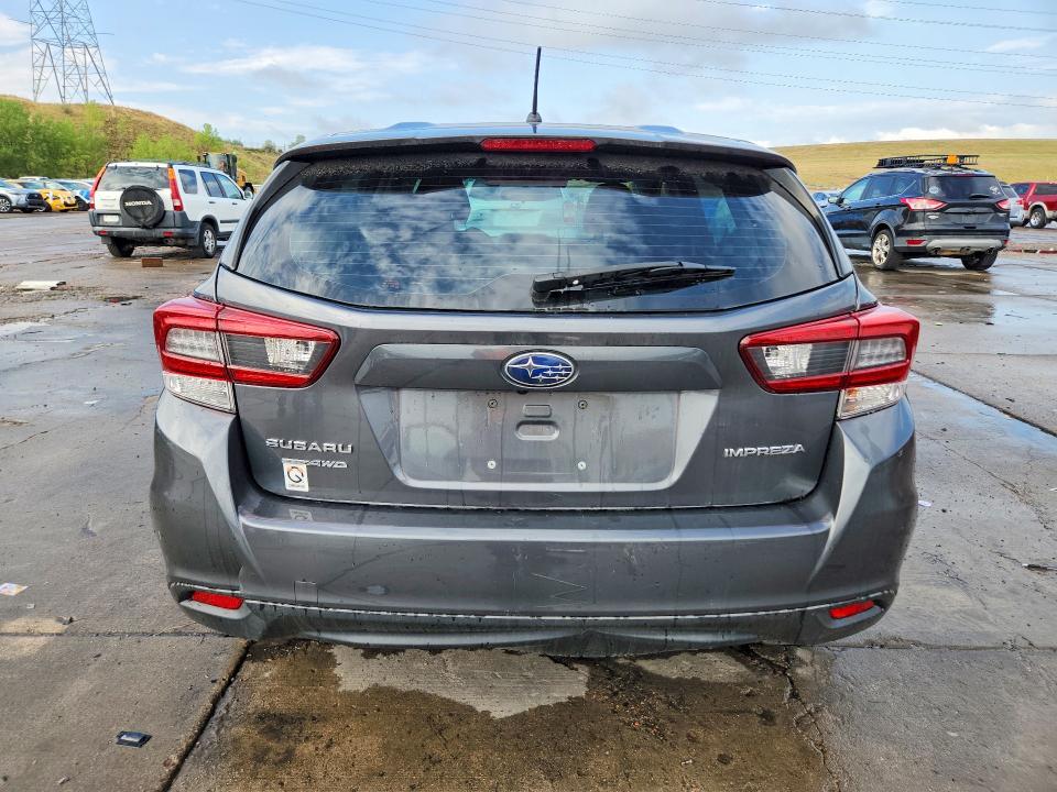 2020 Subaru Impreza VIN 4S3GTAB64L3727562 COPART salvage auction — REAR END, Co - Certificate Of Title, sold $4,600 on 2026-07-29 (photo 6)