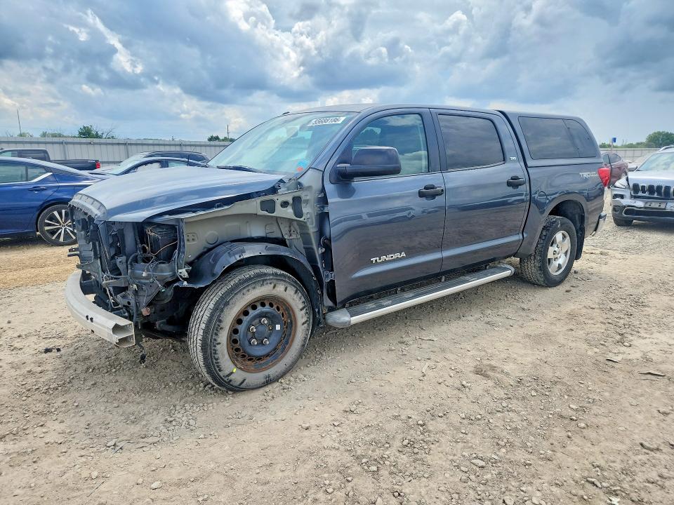 2010 Toyota Tundra VIN 5TFDW5F13AX149010 COPART salvage auction — FRONT END, Ks - Cert Of Title-Salvage, sold $2,750 on 2026-07-21 (photo 1)