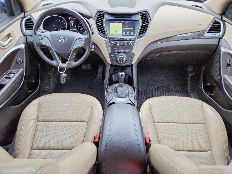 2017 Hyundai Santa fe VIN 5XYZWDLA7HG479976 COPART salvage auction — NORMAL WEAR, IN - CERTIFICATE OF TITLE, sold $5,100 on 2026-07-14 (photo 8)