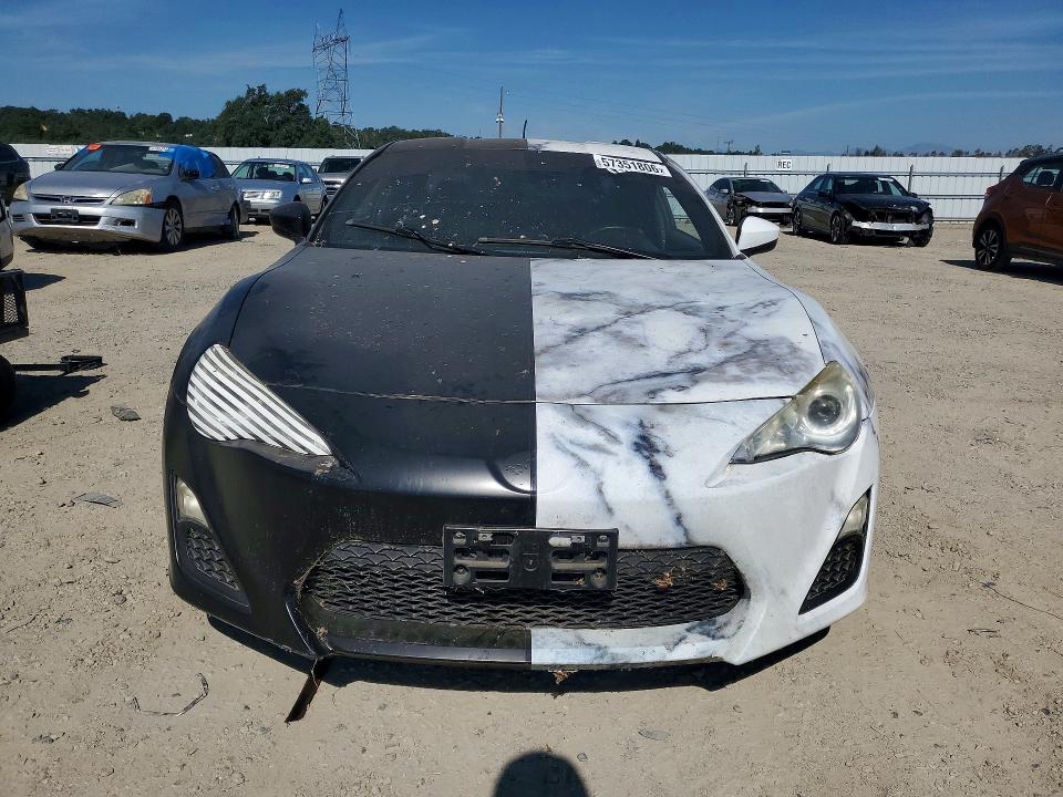 2013 Scion VIN JF1ZNAA1XD2710836 COPART salvage auction — MECHANICAL, Ca - Cert Of Title-Salvaged, sold $1,375 on 2026-07-10 (photo 5)