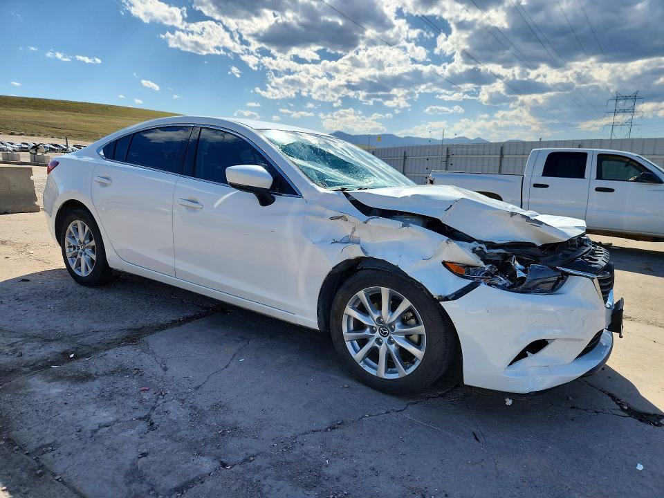 2017 Mazda VIN JM1GL1U57H1144605 COPART salvage auction — FRONT END, Co - Public - Salvage Title, sold $2,950 on 2026-07-08 (photo 4)