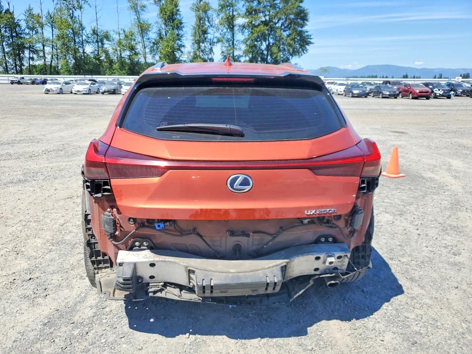 2020 Lexus Ux VIN JTHP9JBH4L2022331 COPART salvage auction — REAR END, Wa - Bill Of Sale, sold $6,700 on 2026-07-13 (photo 6)