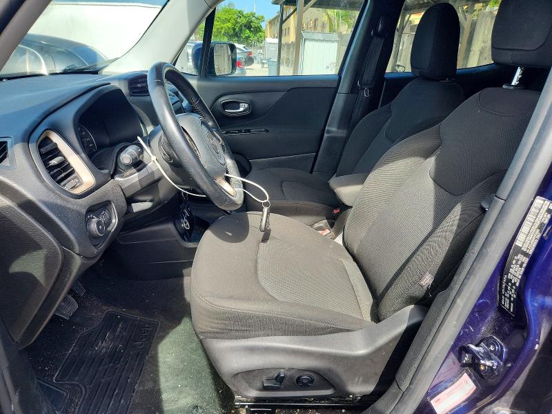 2017 Jeep Renegade VIN ZACCJBBBXHPF58920 COPART salvage auction — FRONT END, Fl - Cert Of Title-Rebuilt, sold $1,700 on 2026-07-31 (photo 7)