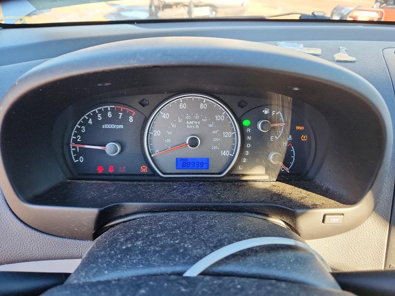 2008 Hyundai Elantra VIN KMHDU46D08U580552 COPART salvage auction — FRONT END, IL - SALVAGE CERTIFICATE, sold $850 on 2026-07-28 (photo 9)