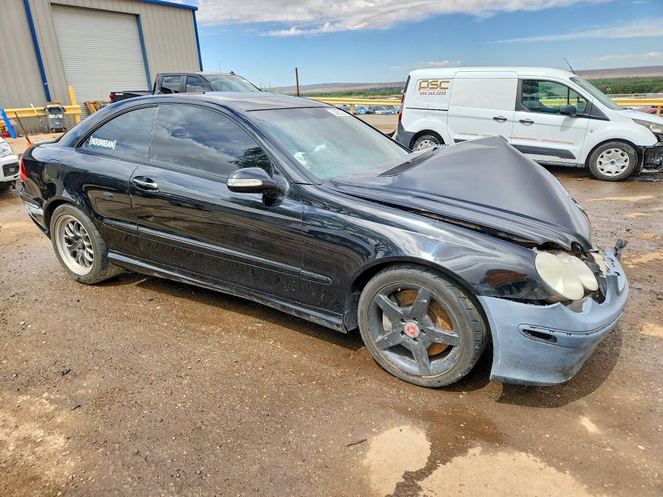 2007 Mercedes-benz Clk-klasse VIN WDBTJ72H37F217800 COPART salvage auction — FRONT END, Nm - Cert Of Title-Salvage, sold $250 on 2026-07-13 (photo 4)