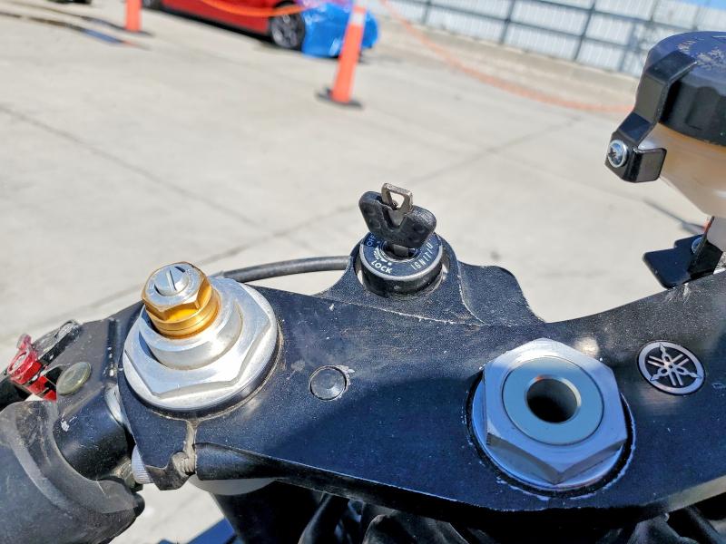 2006 Yamaha Yzfr6 VIN JYARJ12E76A002426 COPART salvage auction — FRONT END, Ut - Salvage Certificate, sold $850 on 2026-07-09 (photo 8)
