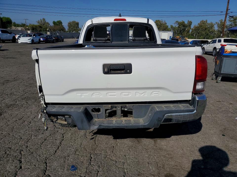 2019 Toyota Tacoma VIN 5TFRX5GN6KX160864 COPART salvage auction — ROLLOVER, CA - SALVAGE CERTIFICATE, sold $3,250 on 2026-07-30 (photo 6)