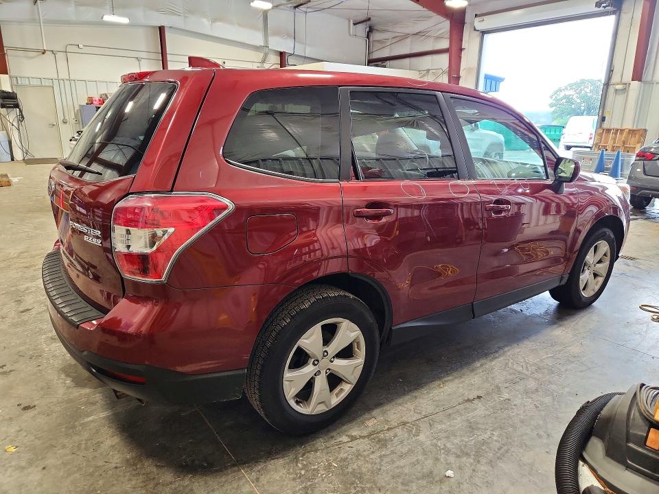 2016 Subaru Forester VIN JF2SJADC1GH408682 COPART salvage auction — HAIL, Wi - Certificate Of Title, sold $9,500 on 2026-07-07 (photo 3)
