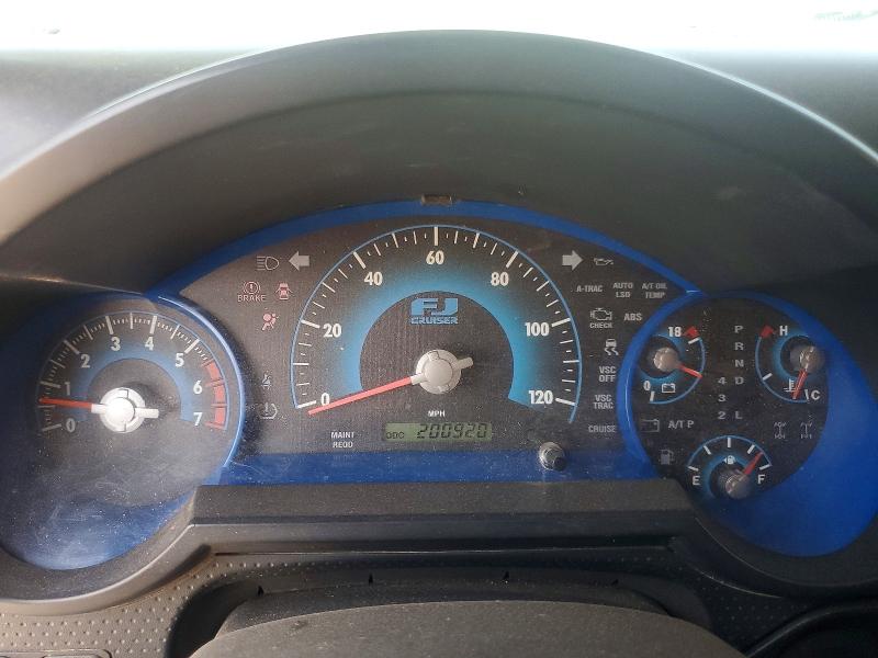 2007 Toyota Fj cruiser VIN JTEBU11F770004445 COPART salvage auction — SIDE, Ok - Certificate Of Title, sold $3,150 on 2026-07-09 (photo 9)