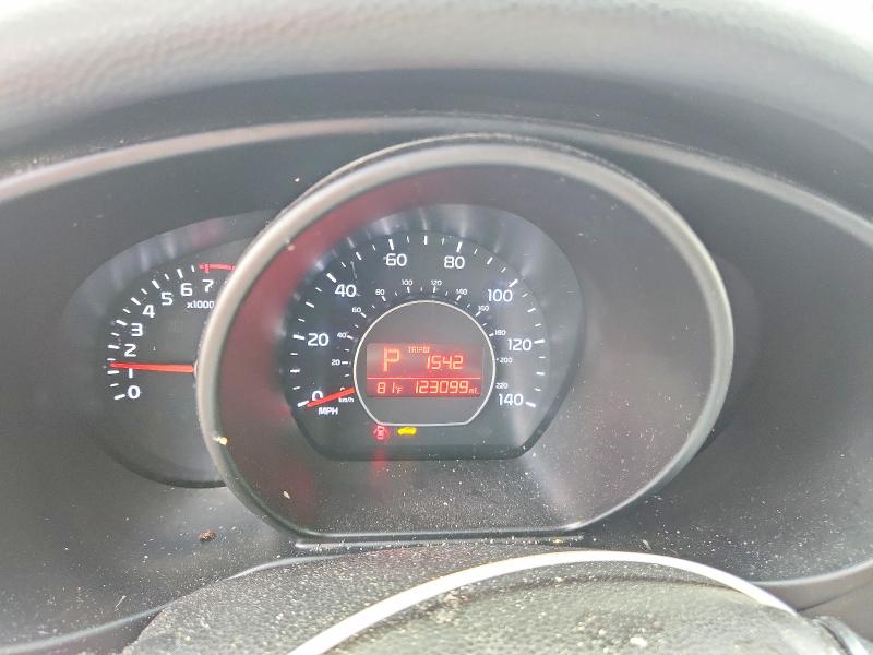 2016 Kia Soul VIN KNDJN2A22G7398475 COPART salvage auction — REAR END, Tn - Salvage Certificate, sold $1,600 on 2026-07-07 (photo 9)