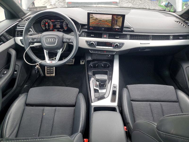2023 Audi A4 VIN WAUEAAF49PA025788 COPART salvage auction — REAR END, Pa - Cert Of Salv-R=Reconstructed, sold $9,400 on 2026-07-08 (photo 8)