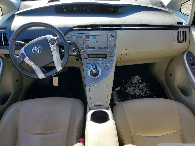 2013 Toyota Prius VIN JTDKN3DU8D5691506 COPART salvage auction — VANDALISM, CA - SALVAGE CERTIFICATE, sold $5,100 on 2026-07-24 (photo 8)