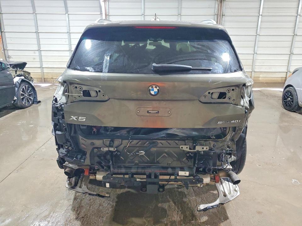2021 BMW X5 VIN 5UXCR4C05M9E73496 COPART salvage auction — REAR END, Tn - Salvage Certificate, sold $17,600 on 2026-07-30 (photo 6)