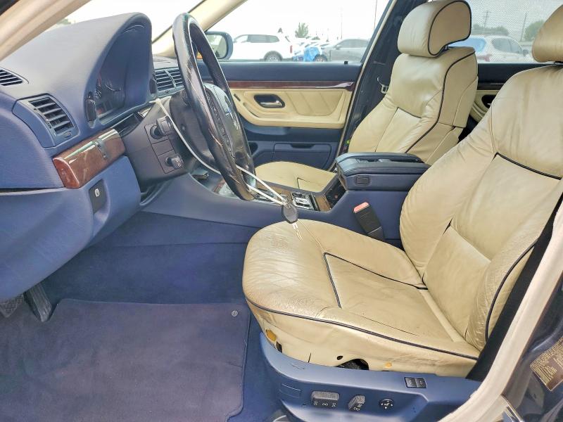 2001 BMW 7er VIN WBAGH83471DP25350 COPART salvage auction — SIDE, Fl - Certificate Of Title, sold $1,800 on 2026-07-13 (photo 7)