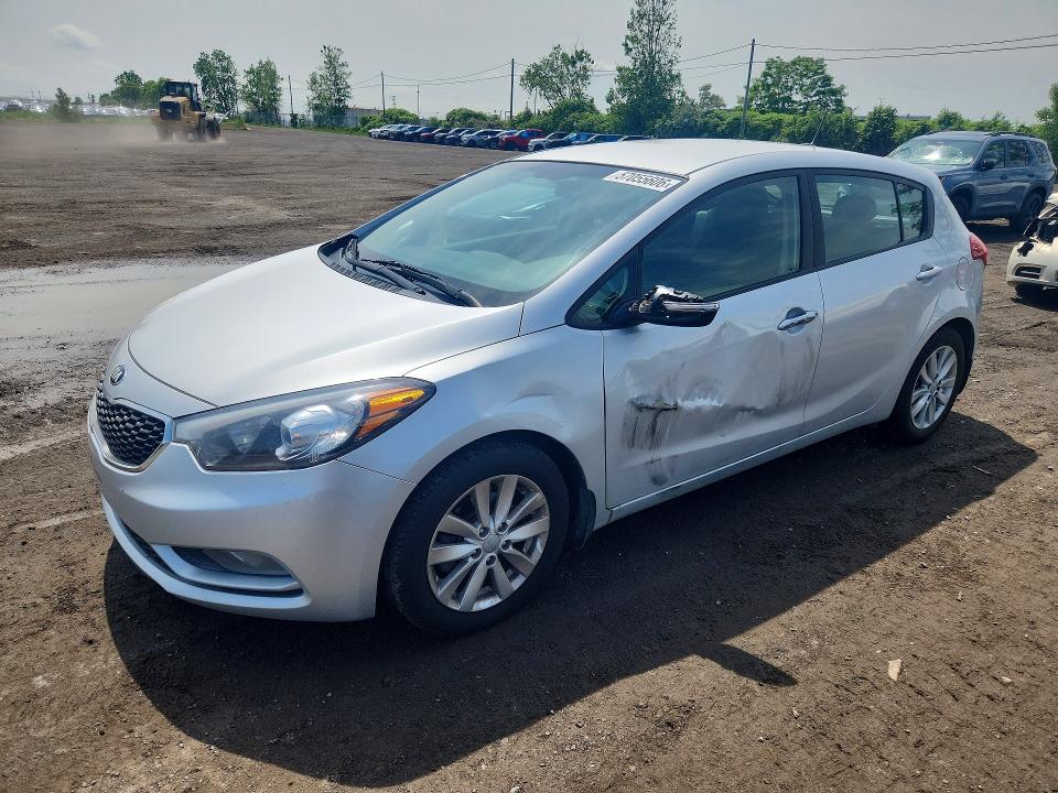 2016 Kia Forte VIN KNAFK5A87G5481851 COPART salvage auction — SIDE, Qc - Gravement Accidente, sold $1,000 on 2026-07-07 (photo 1)