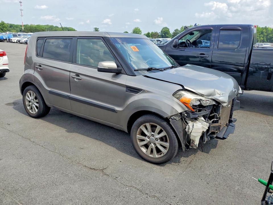 2012 Kia Soul VIN KNDJT2A60C7419911 COPART salvage auction — FRONT END, Pa - Certificate Of Salvage, sold $125 on 2026-07-28 (photo 4)