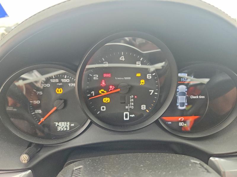 2018 Porsche Cayman VIN WP0AA2A85JK260370 COPART salvage auction — FRONT END, Tx - Salvage Vehicle Title, sold $2,600 on 2026-07-30 (photo 9)